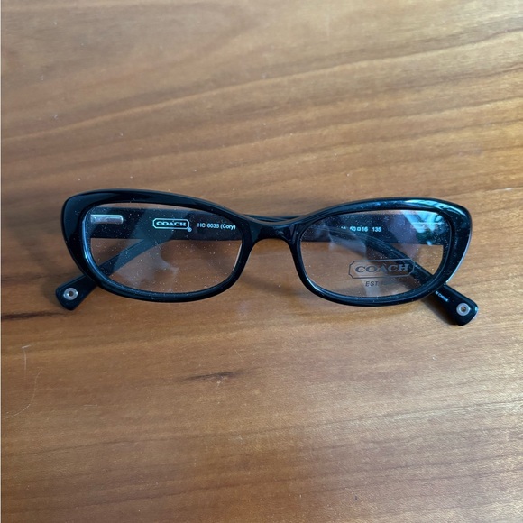BNWOT Coach Cory Black Prescription Women's Glasses Frames - Picture 1 of 5